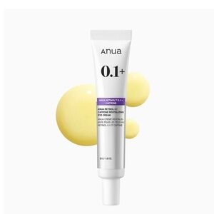2-Bottles of Anua Retinol Caffeine Eye Cream - 15g - BRAND NEW SEALED